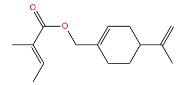 Perilla alcohol (E)-2-methyl-2-butenoate